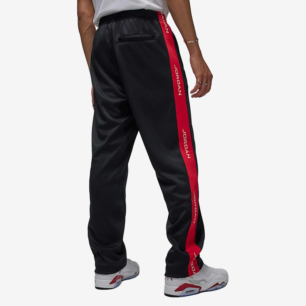 Essentials Tracksuit Pants, Black/Gym Red#110967