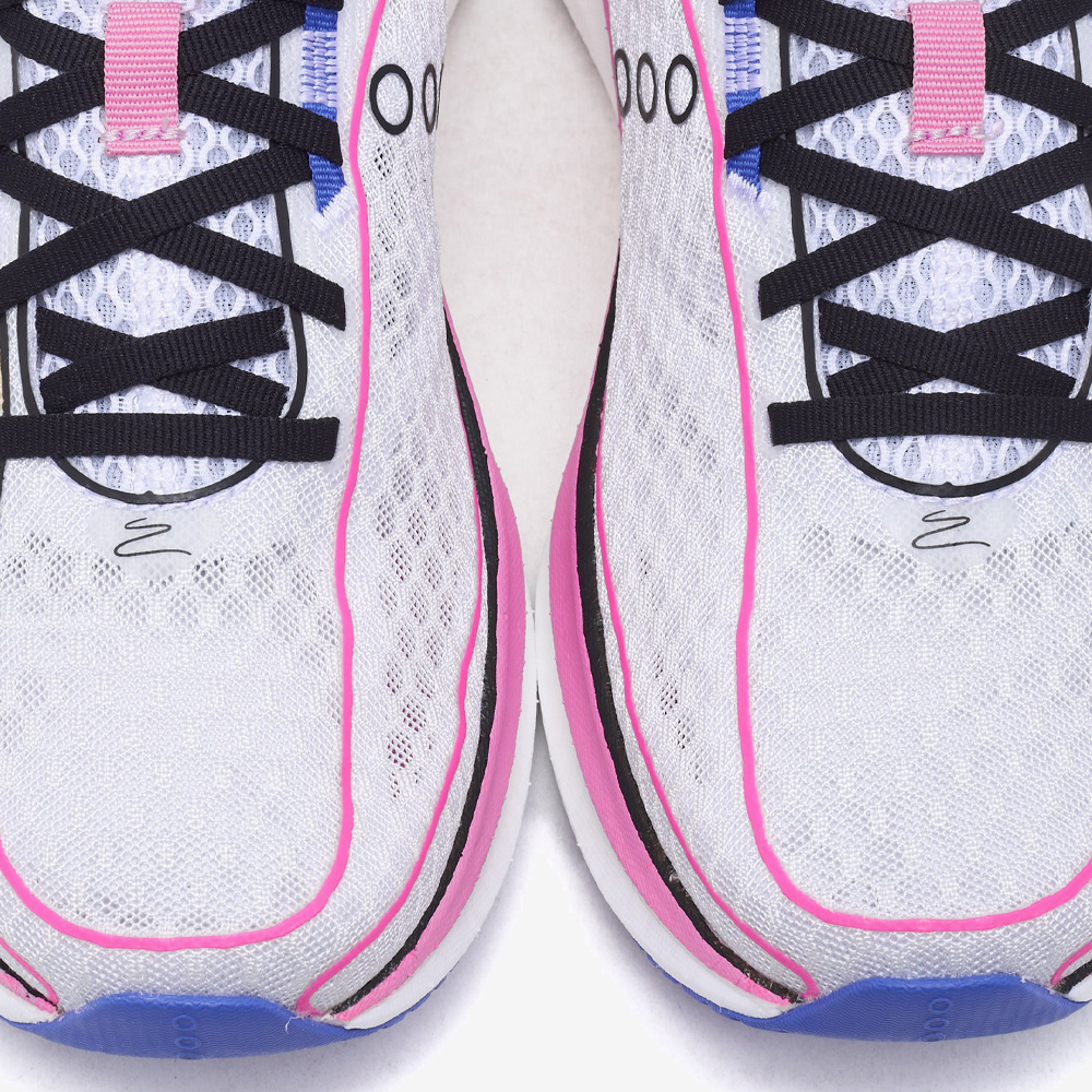 DISTANCE x Saucony Endorphin Speed 5, White/Pink#112553