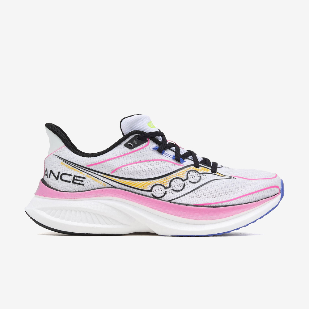 DISTANCE x Saucony Endorphin Speed 5, White/Pink#112547