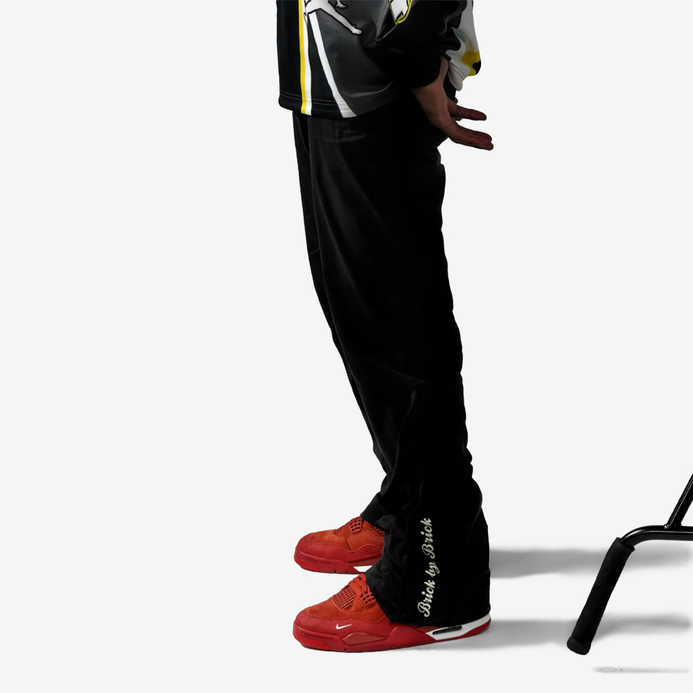Air Jordan x Nigel Sylvester "Brick by Brick" Bike Pants, Black#112324