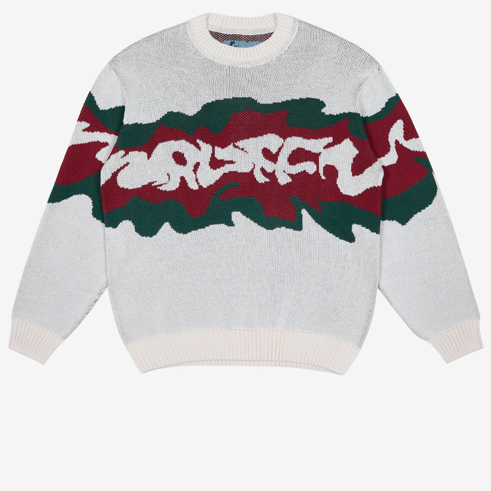 "The Jammy Puddle" Cotton Sweater, Multicolour#115829