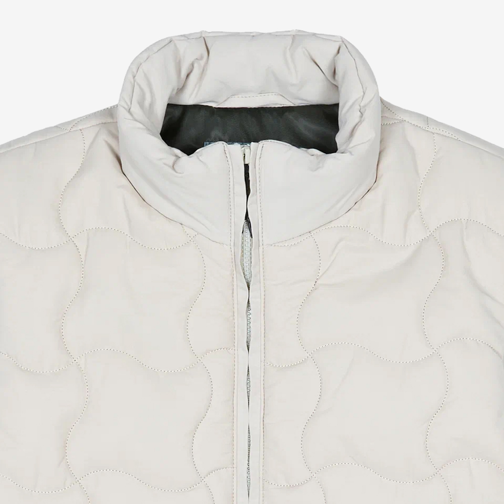 Quilted Vest, Beige#115847