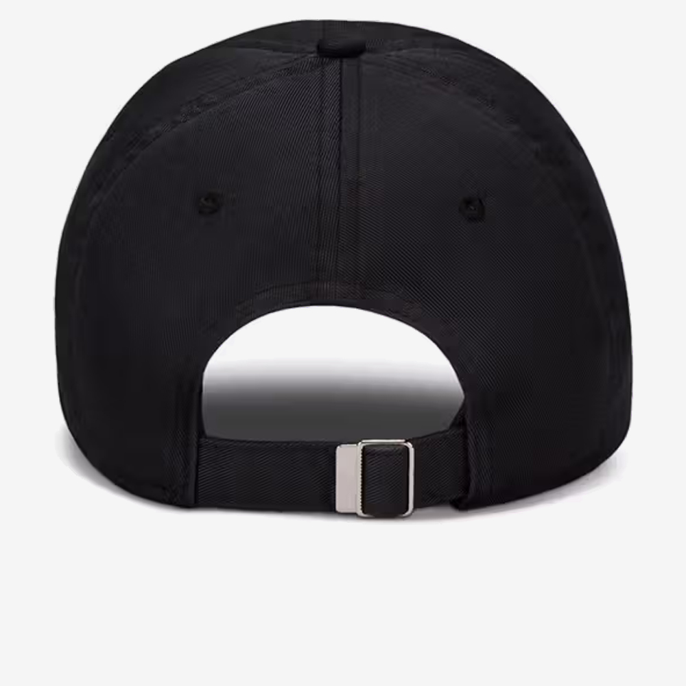 Club Cap Unstructured Adjustable Hat, Black/White/University Red#111690