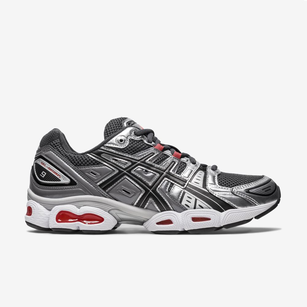 GEL-NIMBUS 9, Graphite Grey/Red#110739