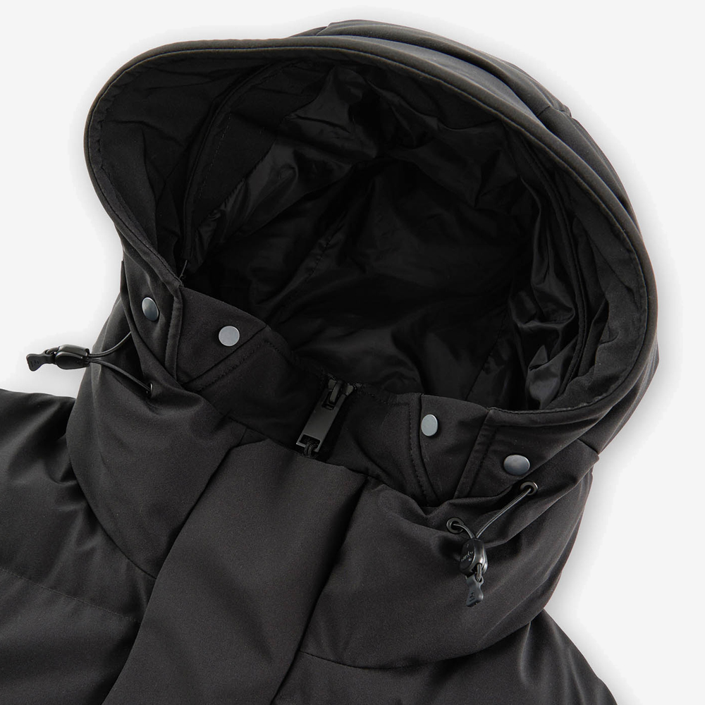 CASSINI Quilted Parka, Black#115709