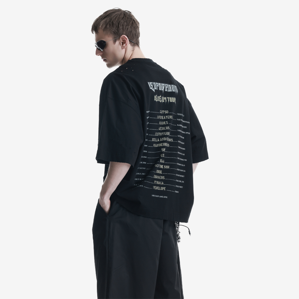ULYSSES Merch T-Shirt, Black