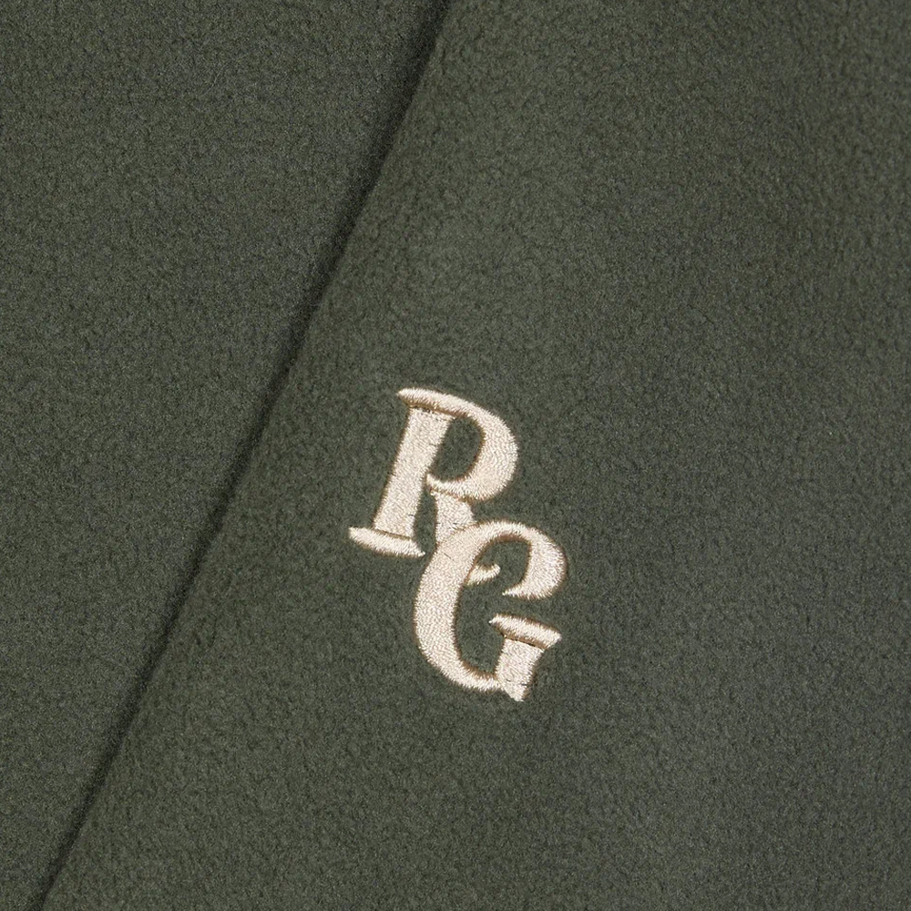 Fleece Jacket, Dark Olive#115864