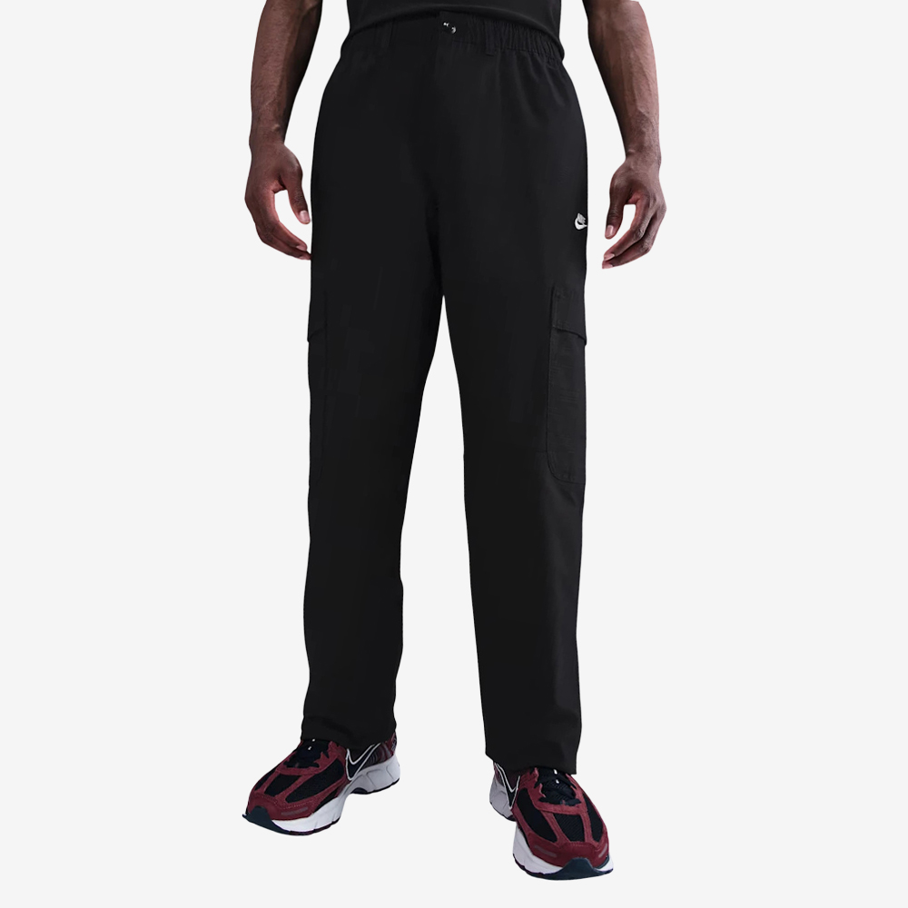 NSW Woven Cargo Trousers, Black/White