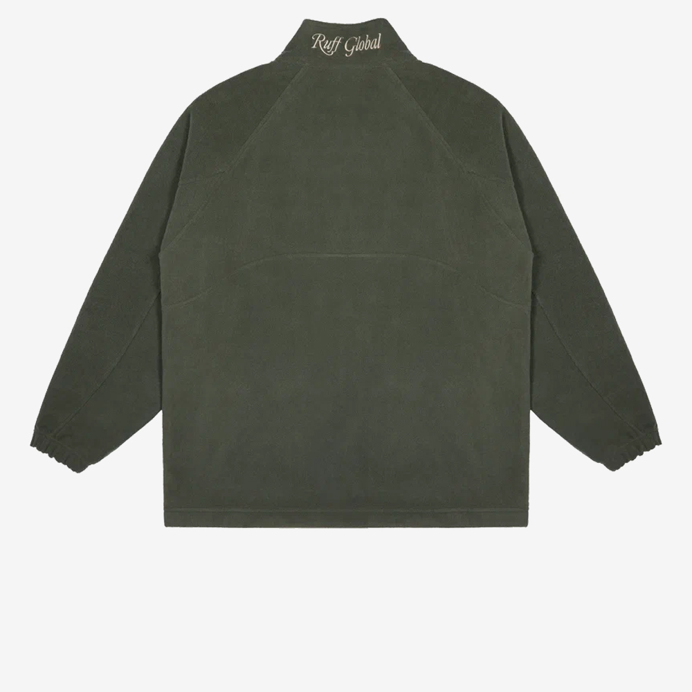 Fleece Jacket, Dark Olive