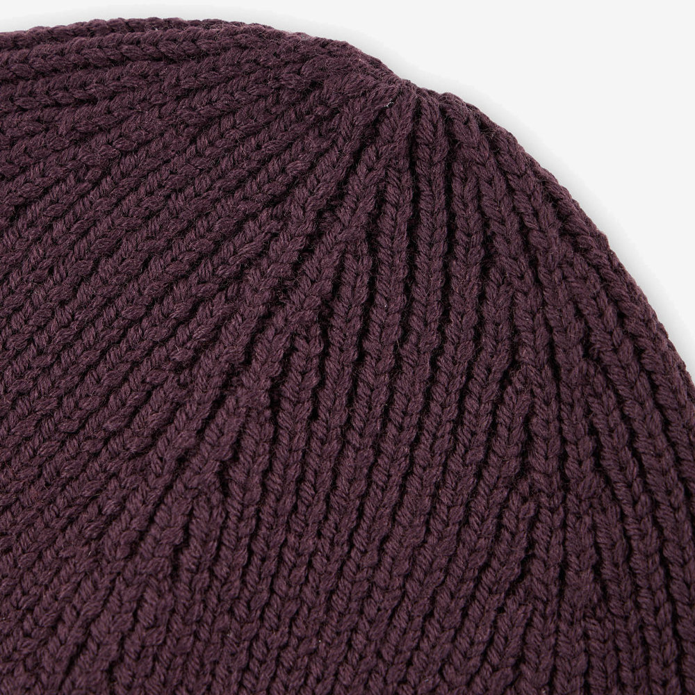 Wool Beanie, Ash/Fig#115732