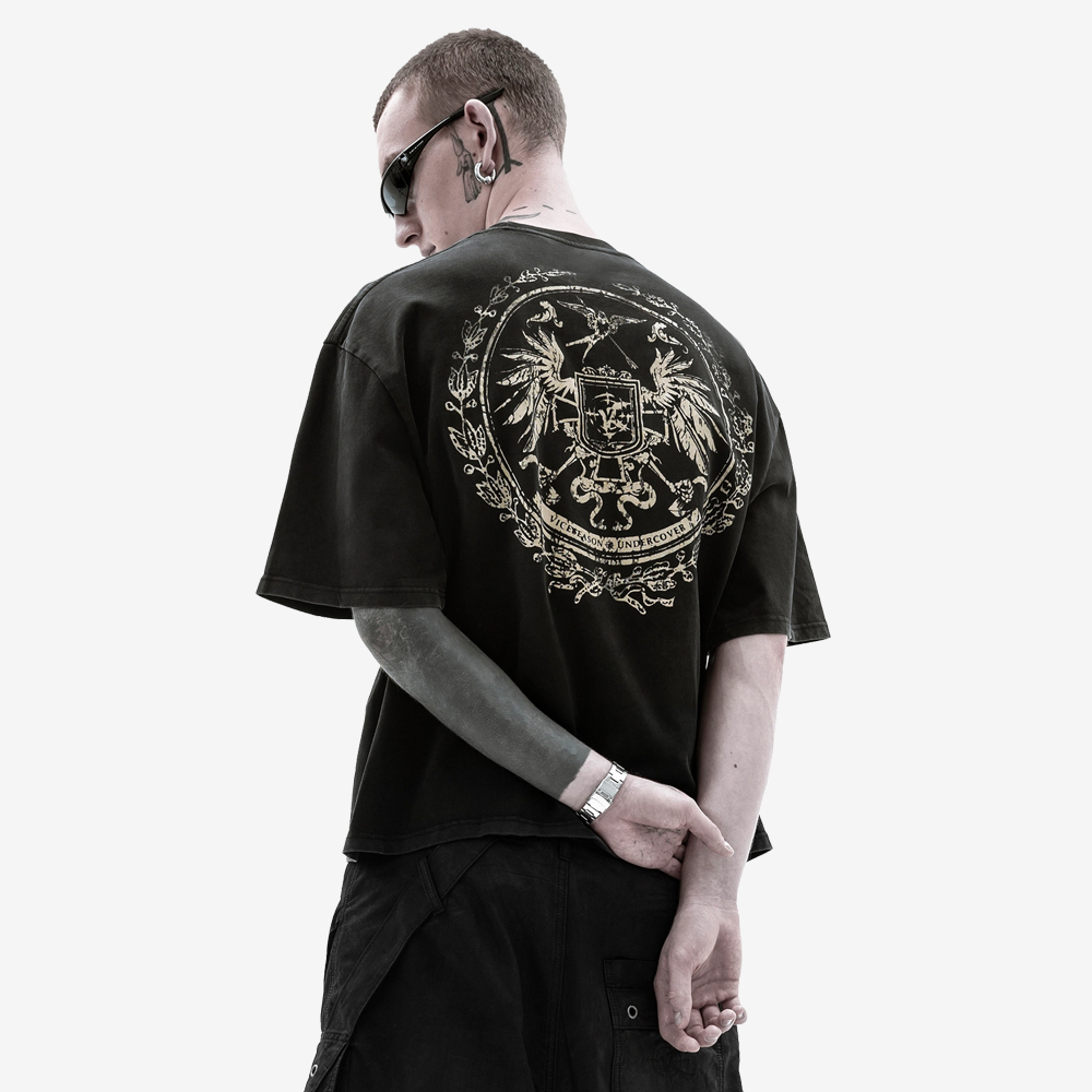 GERB Tee, Black/Beige#113043