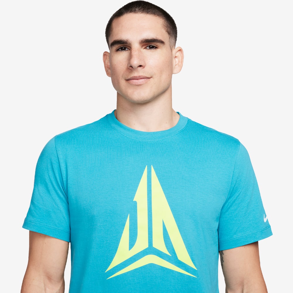 Ja Morant Logo Tee, Teal Nebula#100382