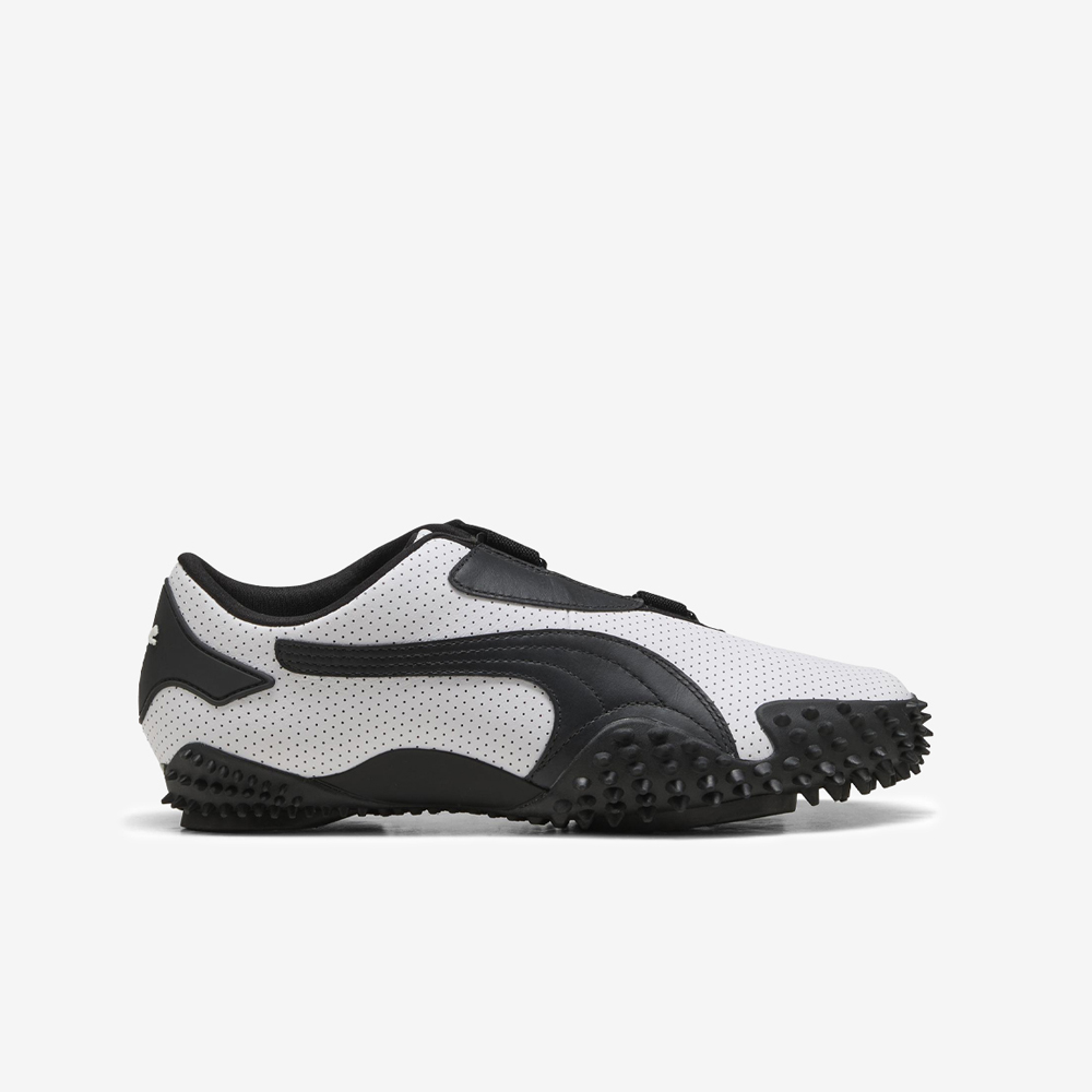 Mostro Perforated, White/Black#110039