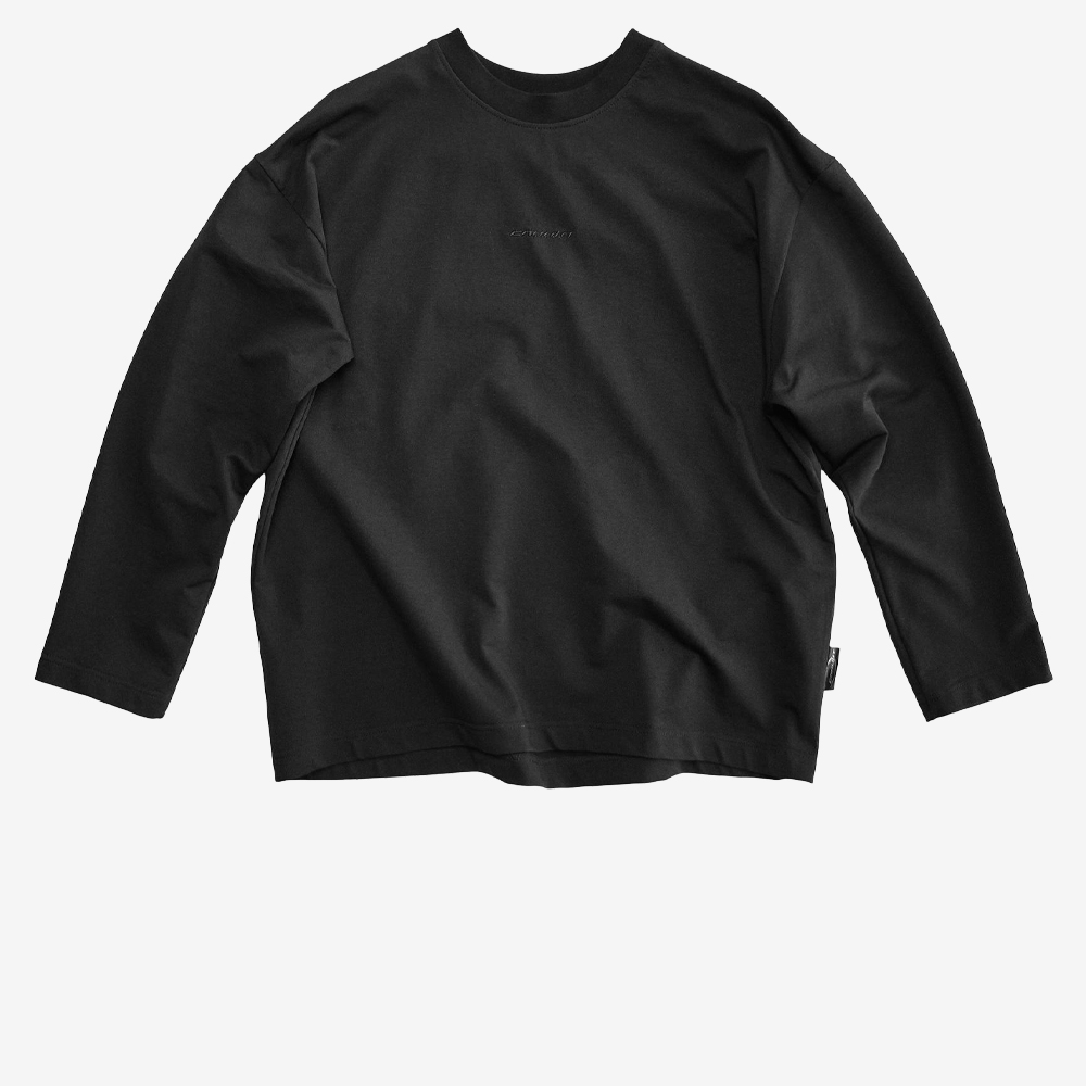 Basic Longsleeve, Black/Black/Black#110470