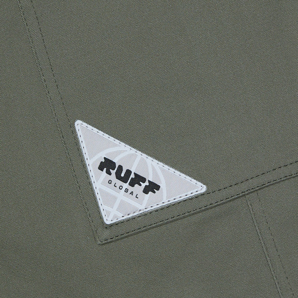 Trousers With Patch Pockets, Green#113264