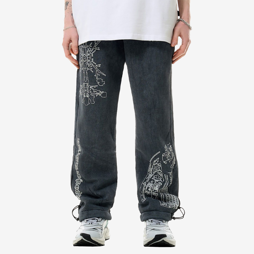 Temple Pants, Stone Wash