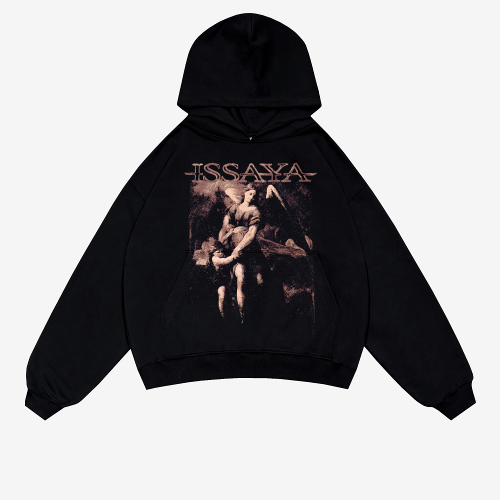 Guardian Hoodie, Black/Brown