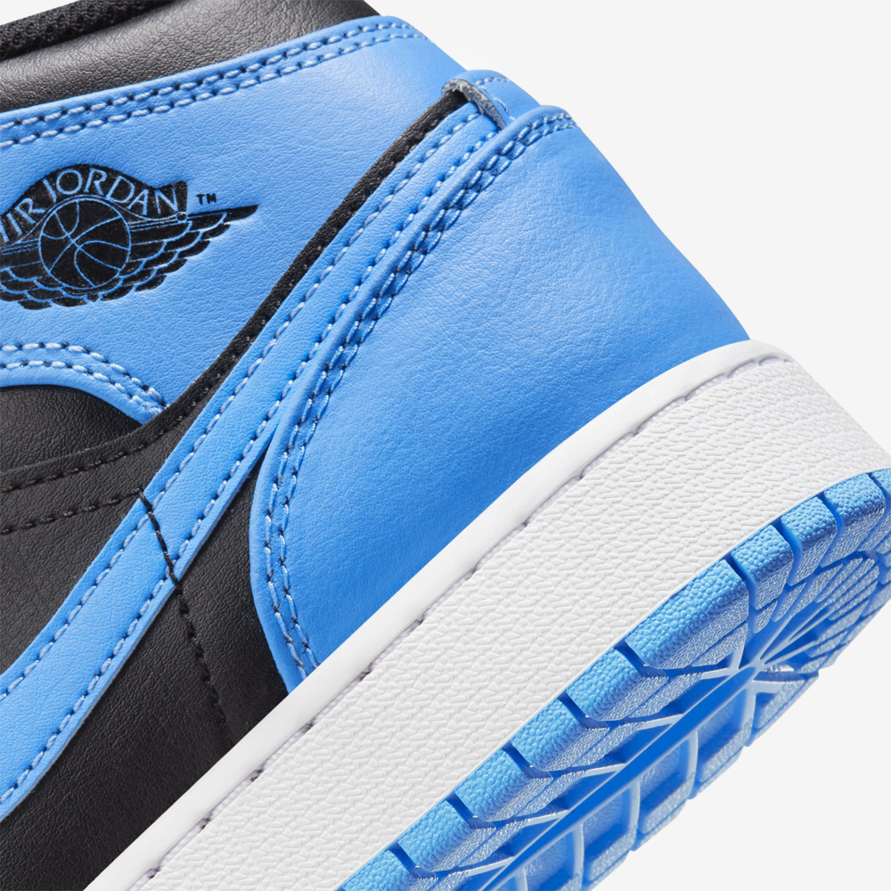 AJ 1 Mid (GS), University Blue/Black#110669