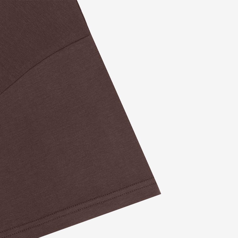 Message Service T-Shirt, Brown#113253
