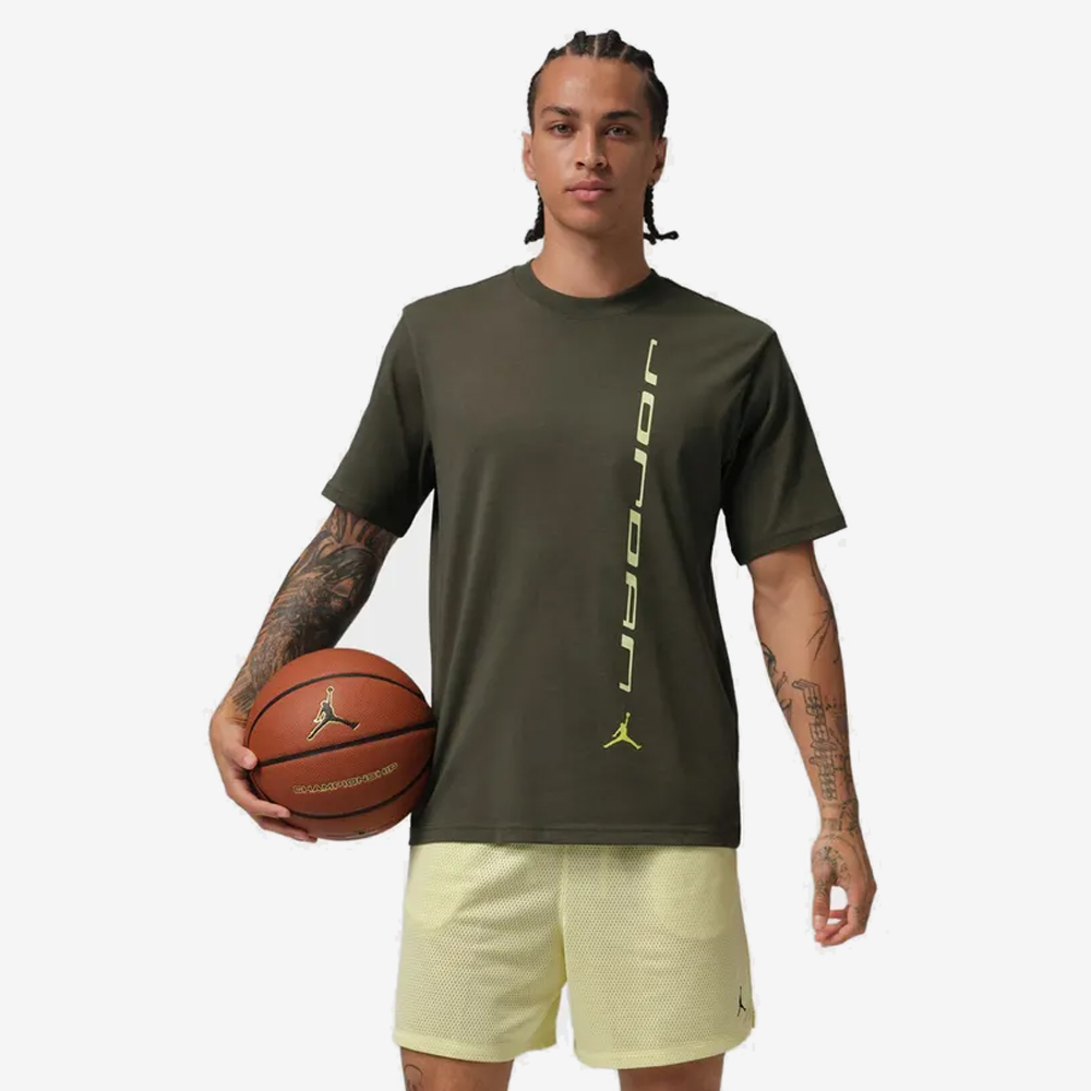 Sport Dri-FIT T-Shirt, Cargo Khaki/Dynamic Yellow#112147