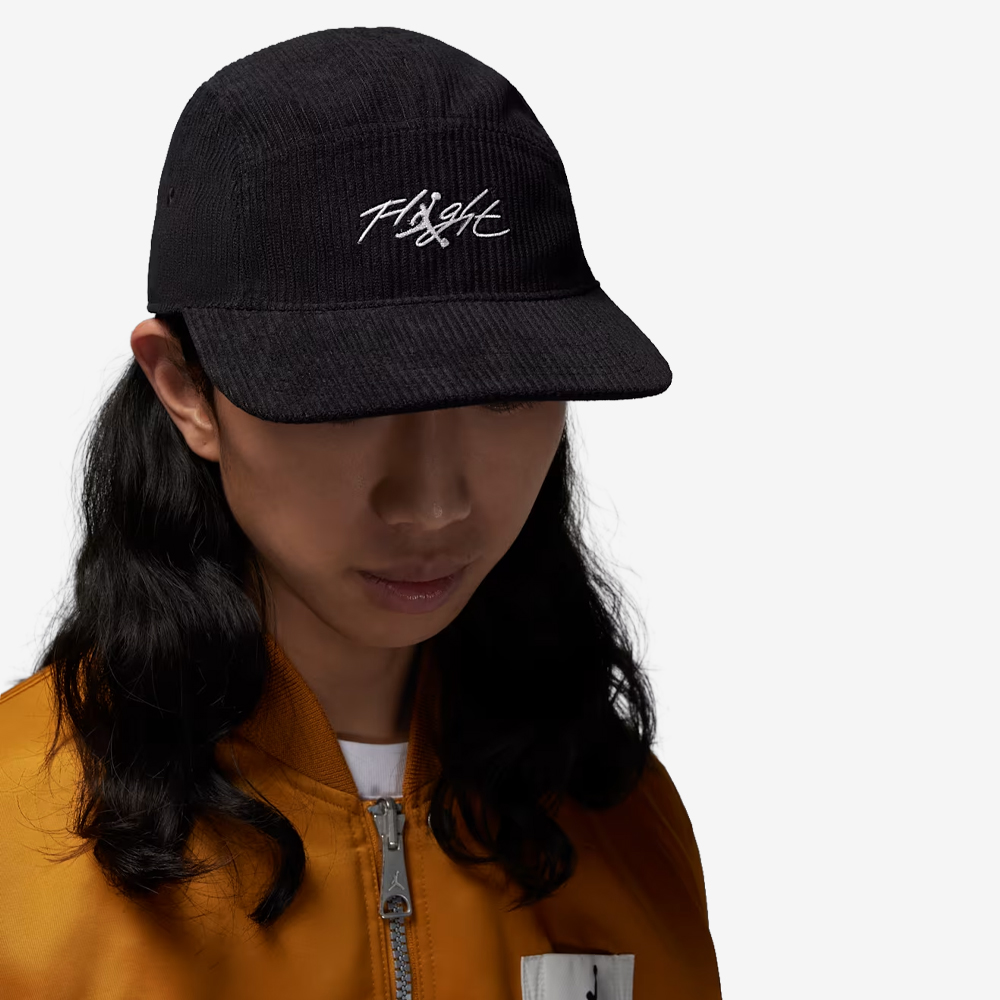 Fly Jumpman Hat, Black/White#111700