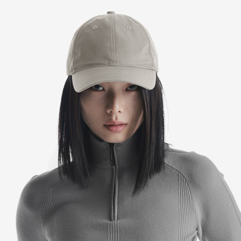 6-Panel Minimalist Cap, Ivory#111900
