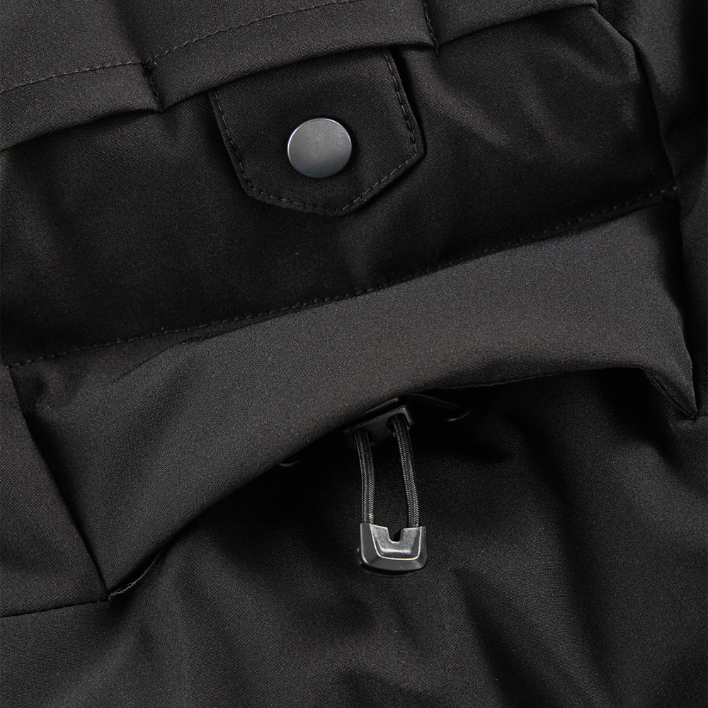 CASSINI Quilted Parka, Black#115713
