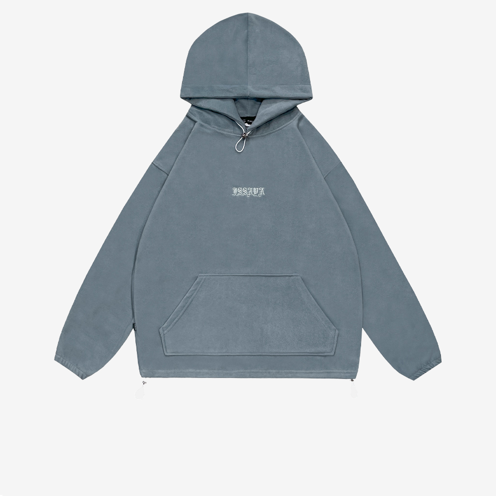 Fleece Hoodie, Light Grey#108719
