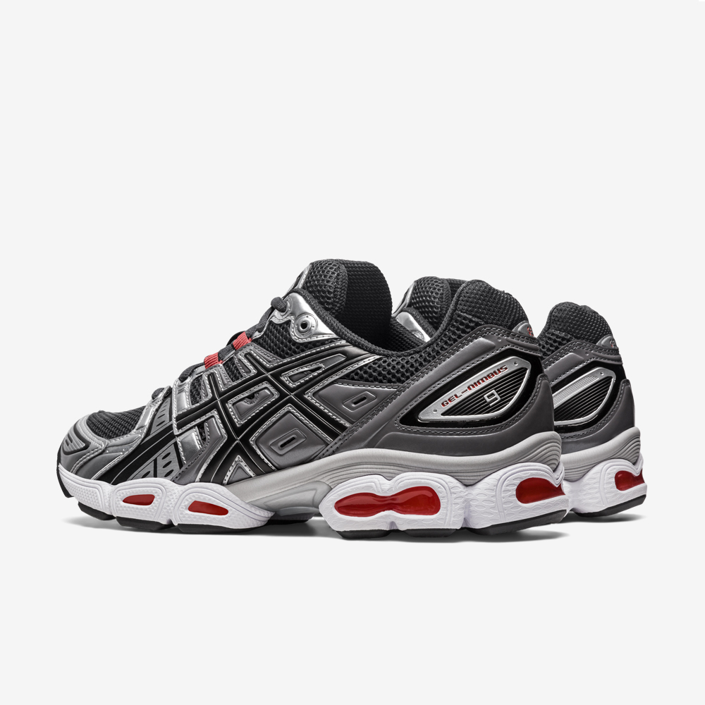 GEL-NIMBUS 9, Graphite Grey/Red#110742