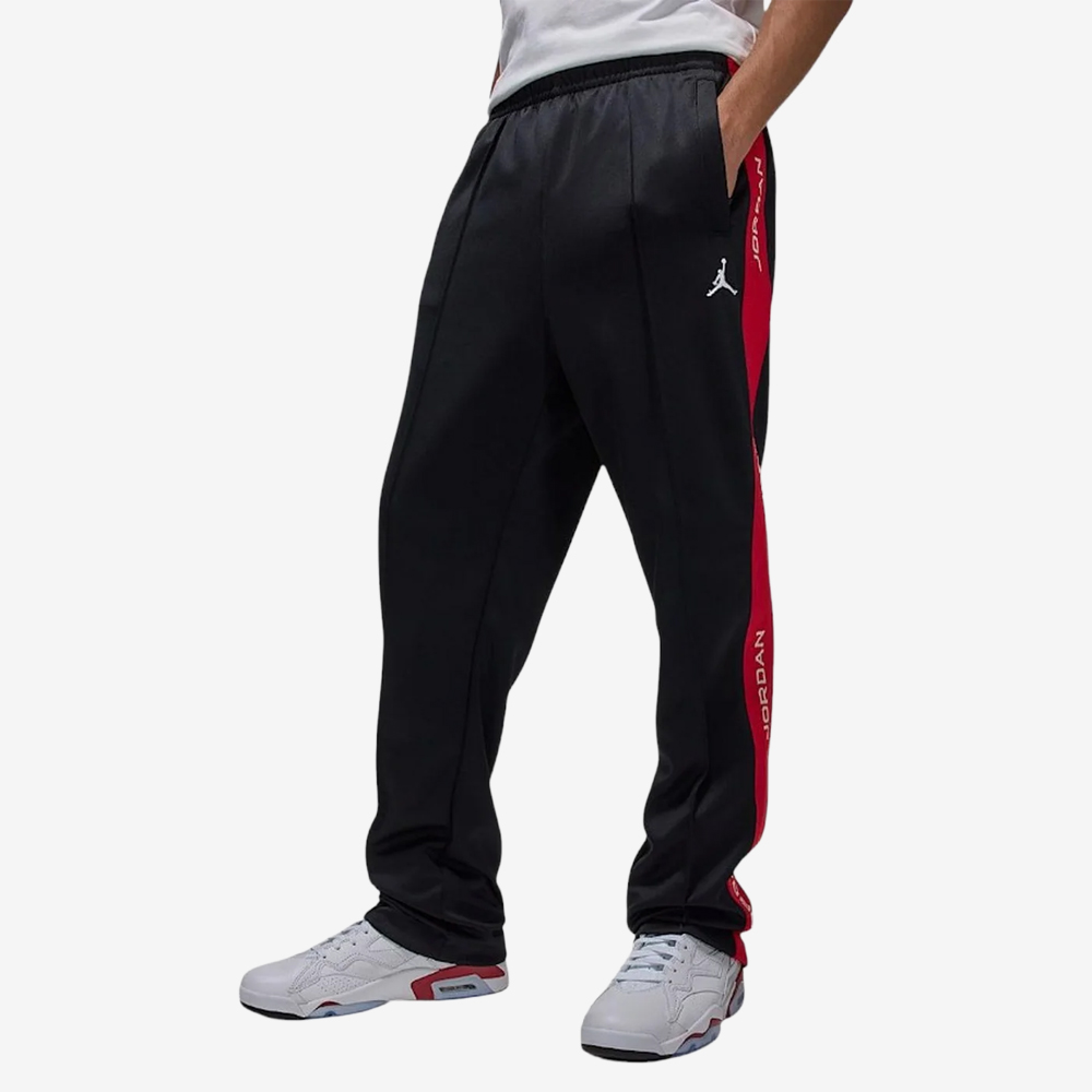 Essentials Tracksuit Pants, Black/Gym Red#110965