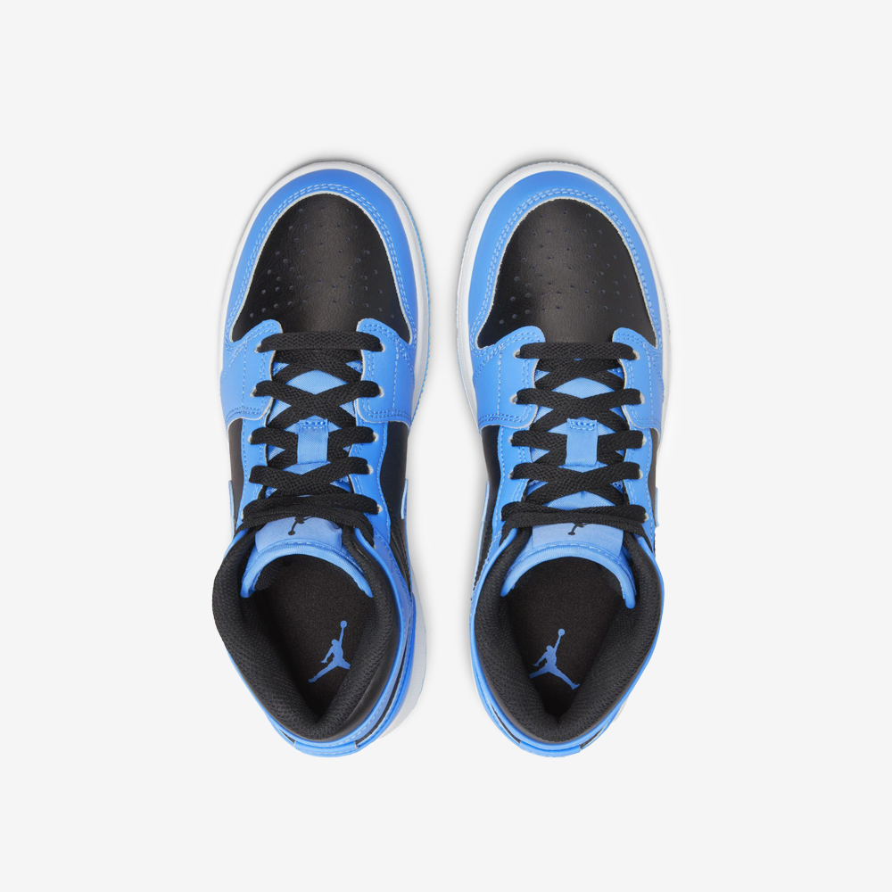 AJ 1 Mid (GS), University Blue/Black#110665