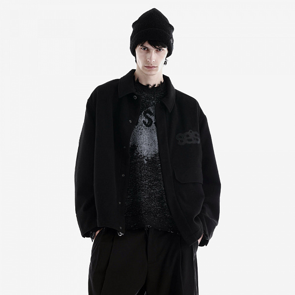 SETI Overshirt, Black