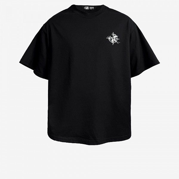 FATALE Tee, Black/White