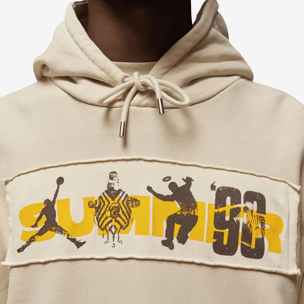 Union x Air Jordan x Bephies Beauty Supply Hoodie, Rattan/Beach/Baroque Brown#109175