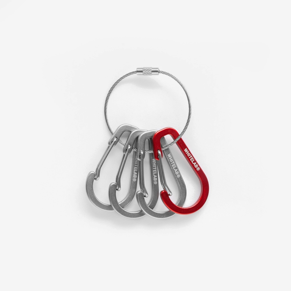 Carbines Set, Silver/Red#114229
