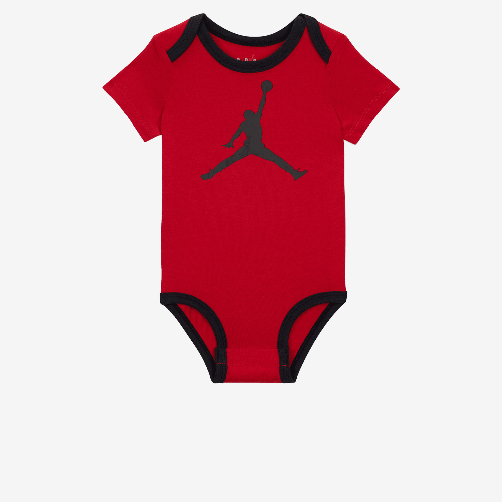 Baby 23 Jersey 3-Pack Bodysuits, Black#113901