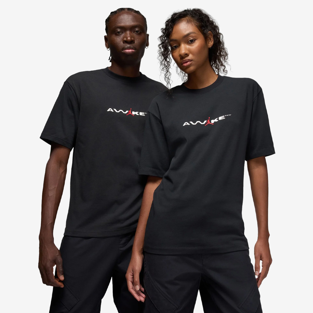 Awake NY x Air Jordan T-Shirt, Black#112403
