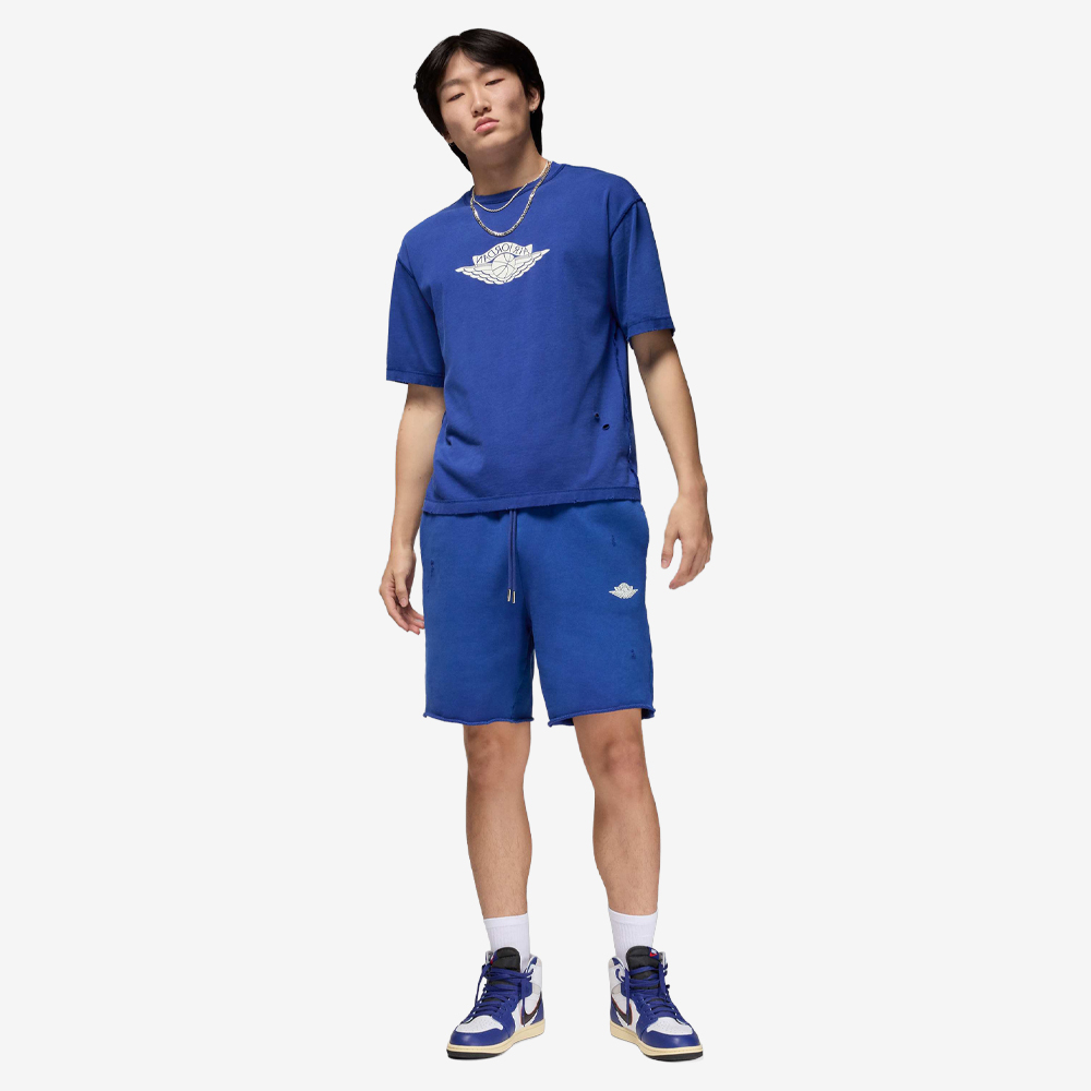 Jordan Rare Air French Terry Shorts, Deep Royal/Sail#113860