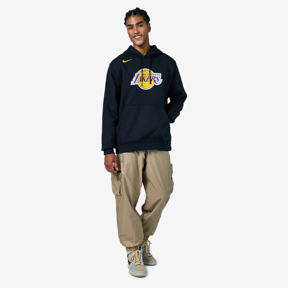 Los Angeles Lakers NBA Pullover Hoodie, Black#110605