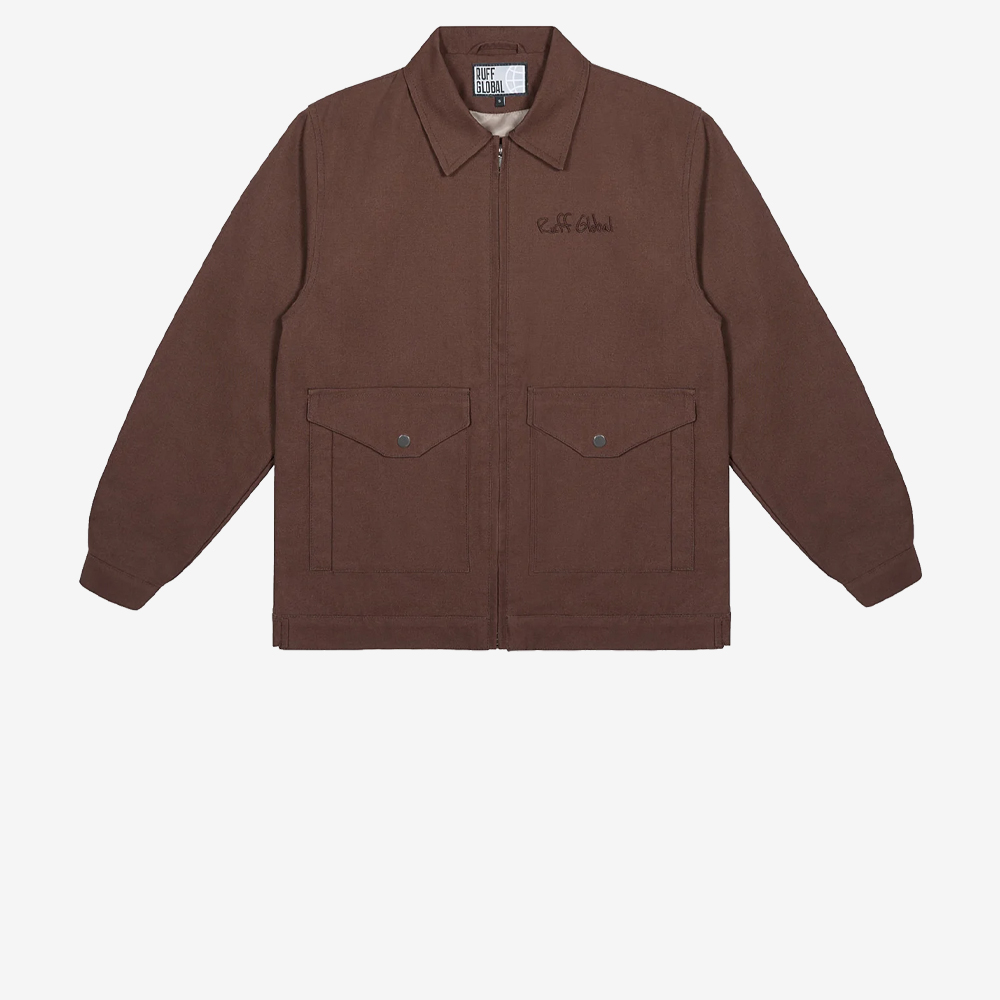 Worker Jacket, Brown#111444