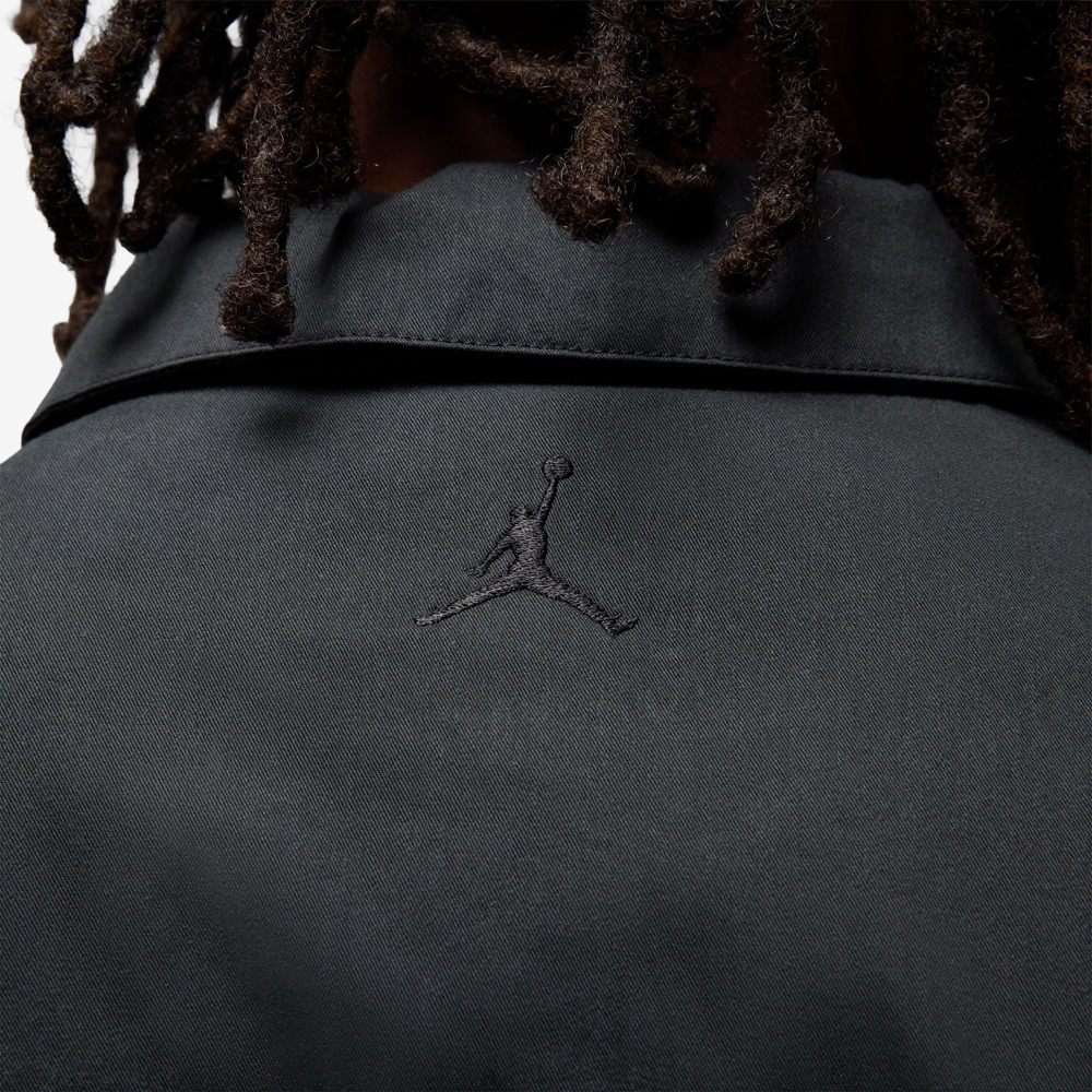 Air Jordan x Nigel Sylvester "Brick by Brick" Bike Jacket, Black#112332