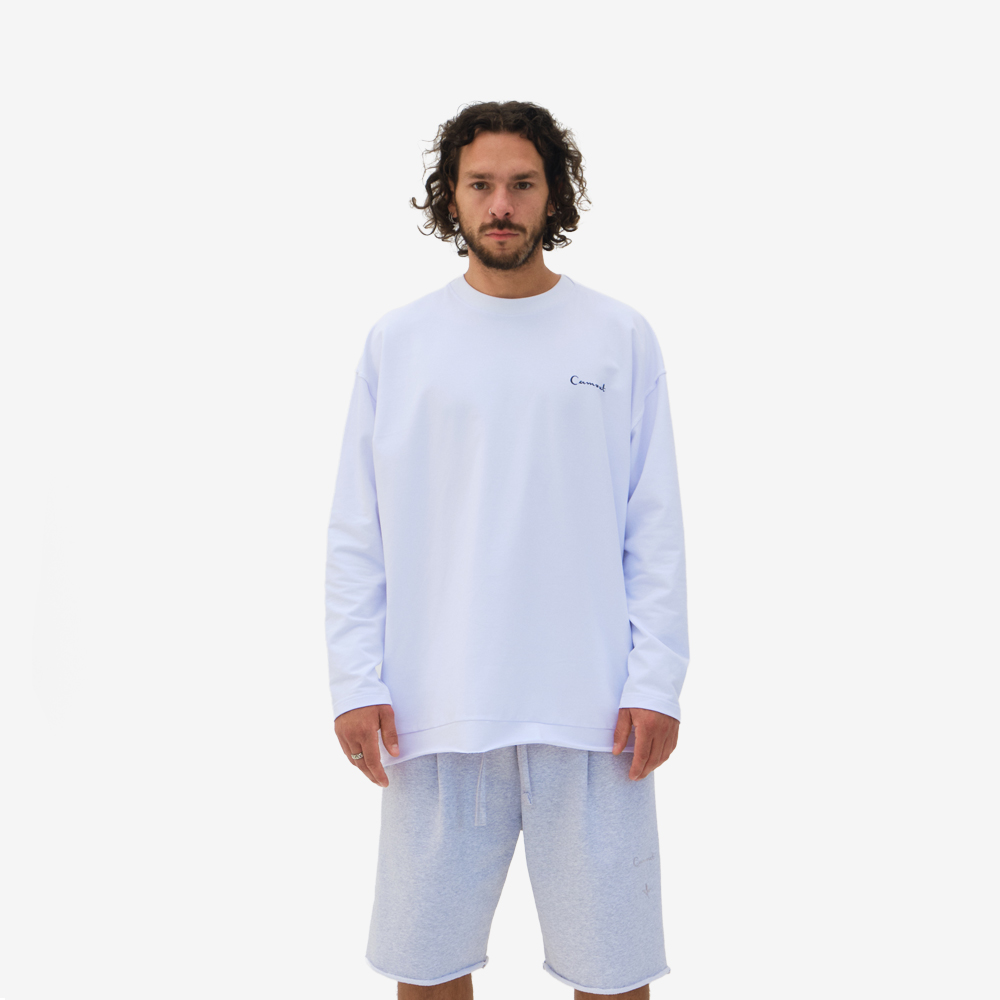Petals Longsleeve, White#107257