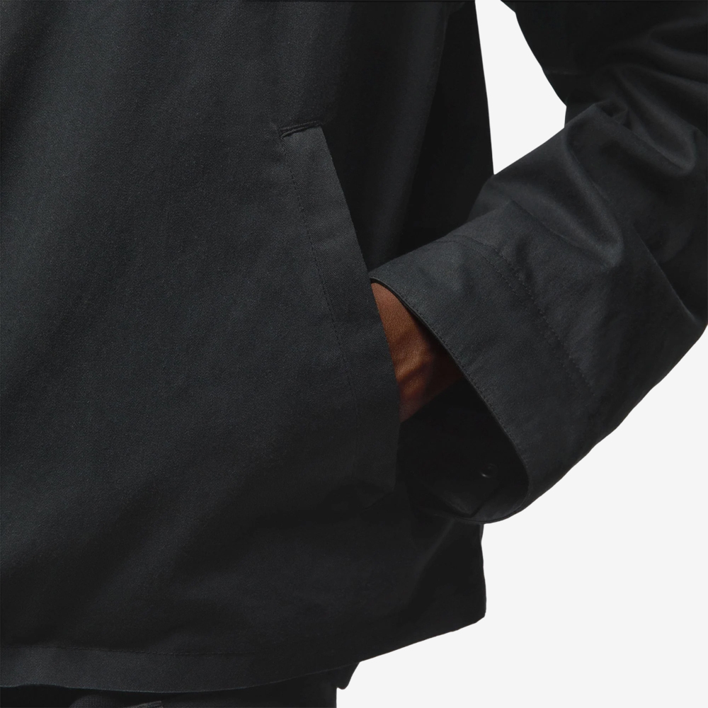 Air Jordan x Nigel Sylvester "Brick by Brick" Bike Jacket, Black#112333