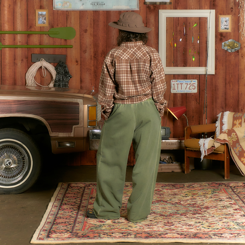 Stout Pants, Olive Dyed#115040