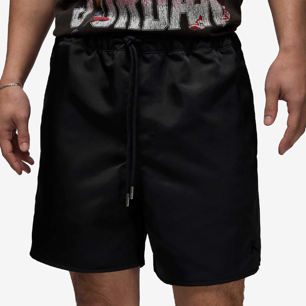 Essentials Statement Woven Shorts, Black#110919