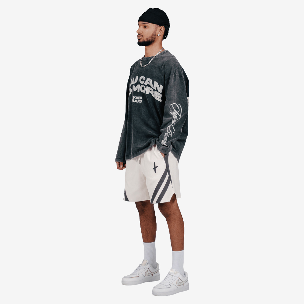 "Do More" Longsleeve, Gray#112746