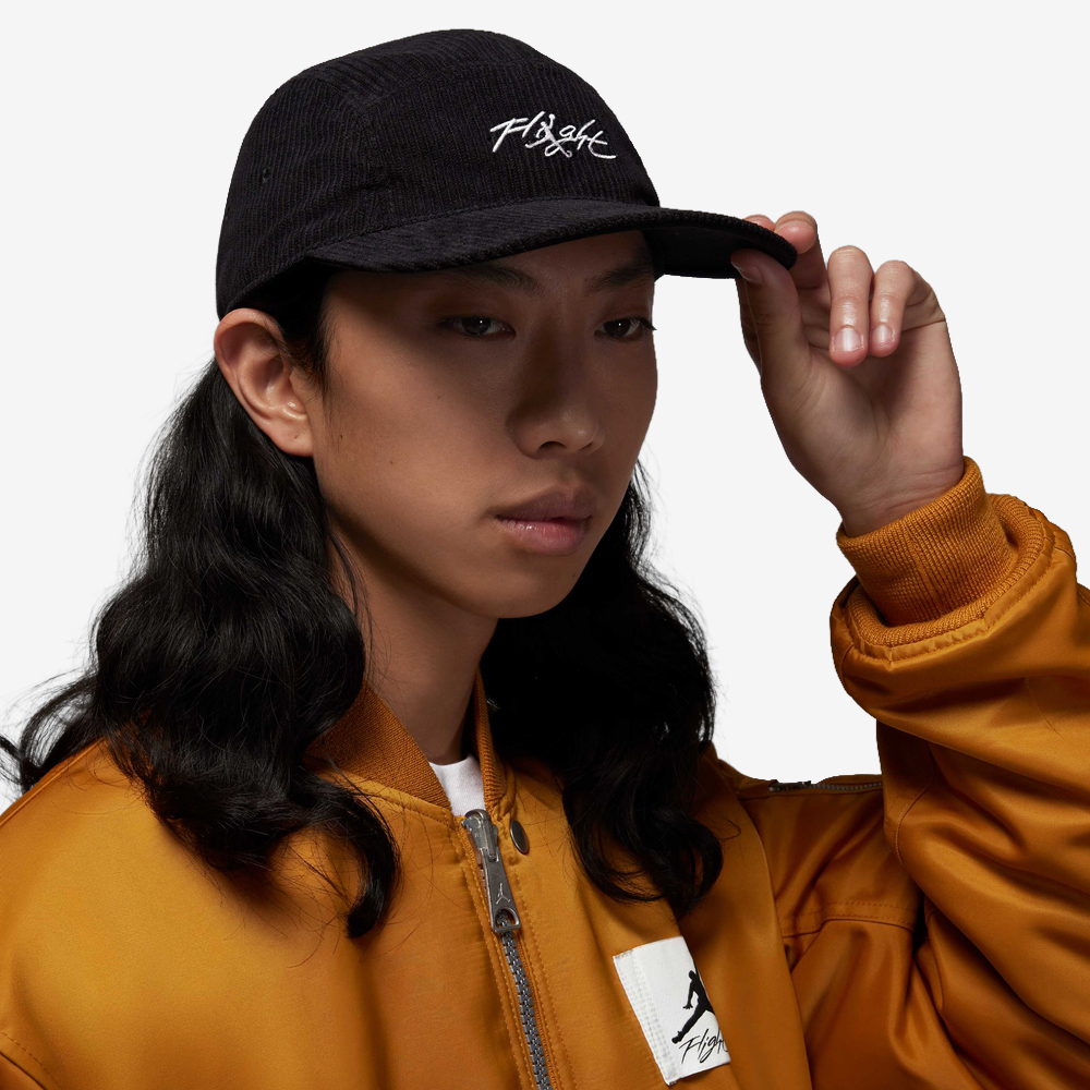 Fly Jumpman Hat, Black/White