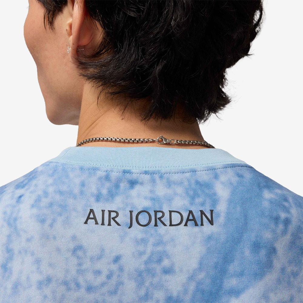 AJ 85 Playground Dunk Graphic T-Shirt, Cirrus Blue/Black#113943