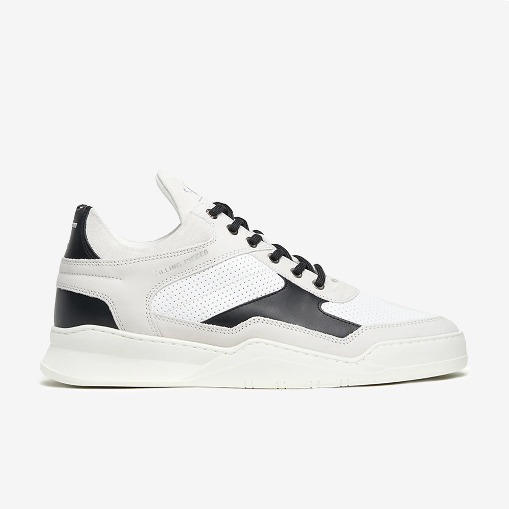 Low Top Ghost Paneled, White/Black#110231