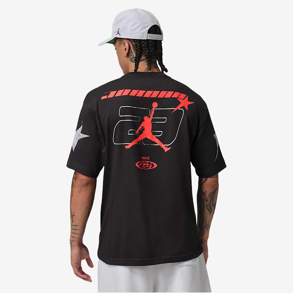 Star Graphic T-Shirt, Black